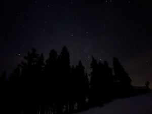 Orion in der Nacht
